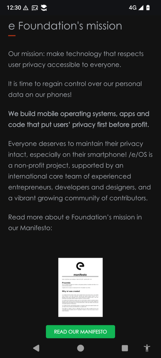 e.foundation manifest