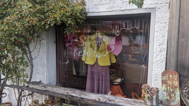 Salon Rebelle Fenster